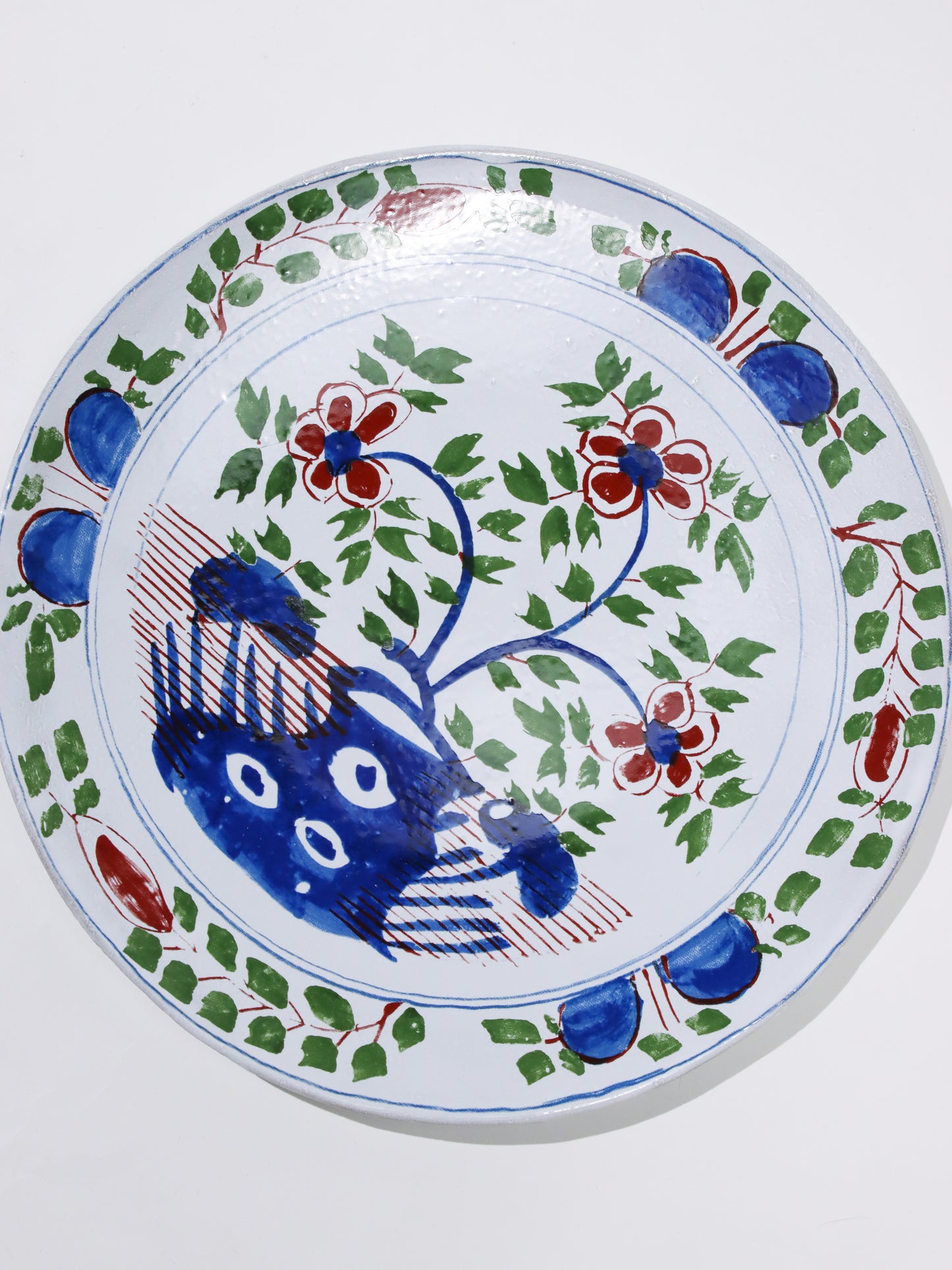 John Derian English Delft Bouquet ディナープレート 24cm