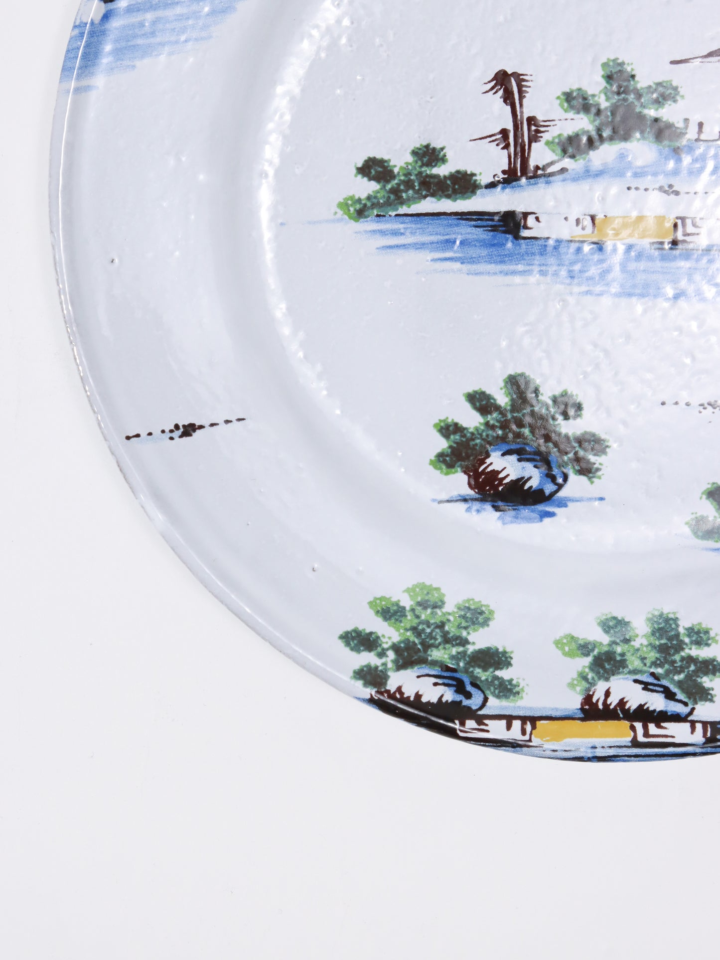 John Derian Chinoiserie Landscape Pagoda 1760 デザートプレート 19cm
