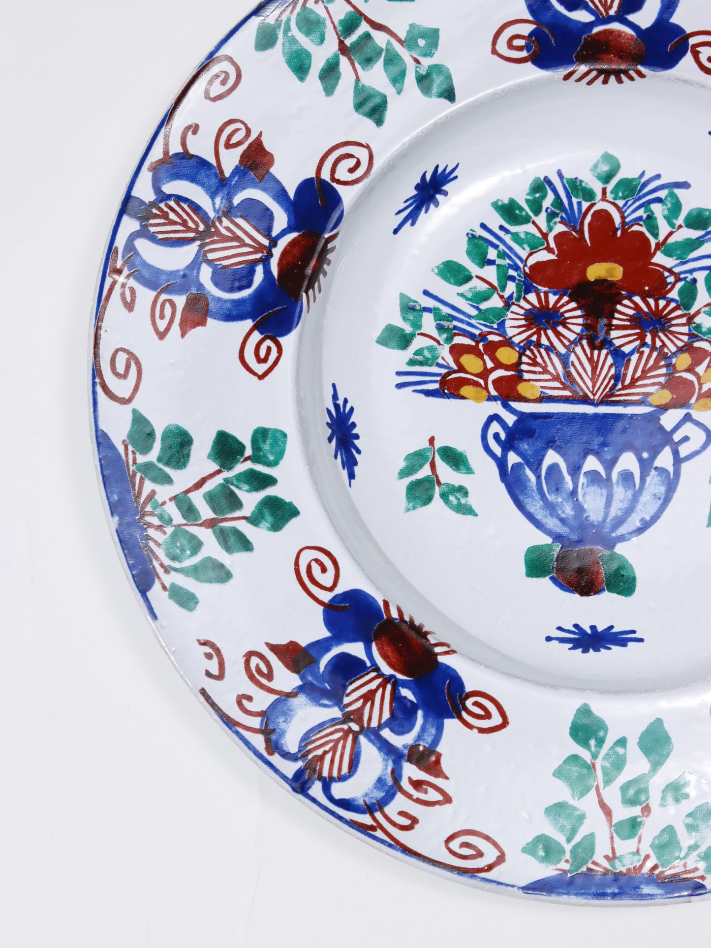 John Derian Dutch Peacock プレート 22.5cm