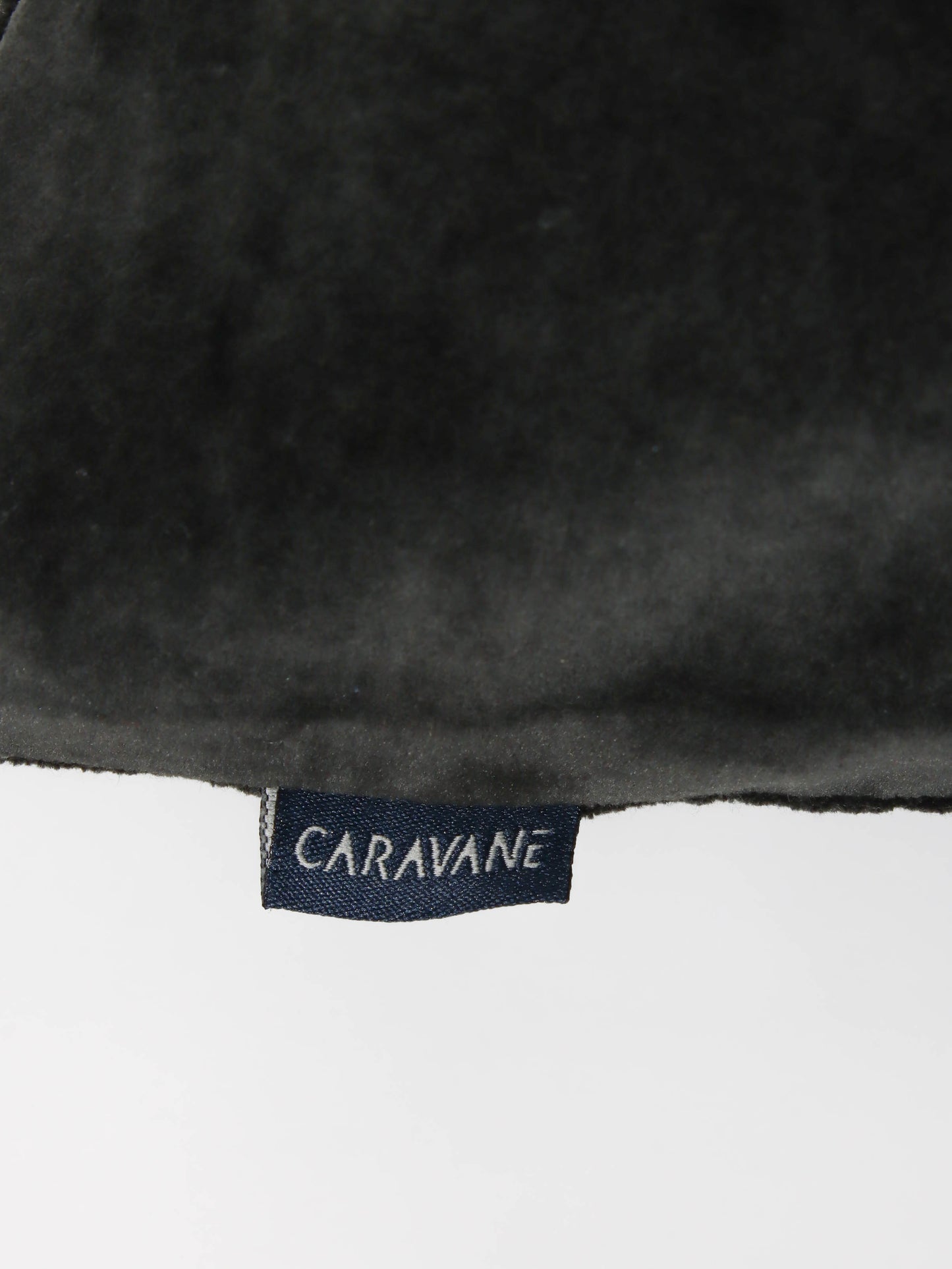 ベルベットクッションカバー 50x70 CARBONE