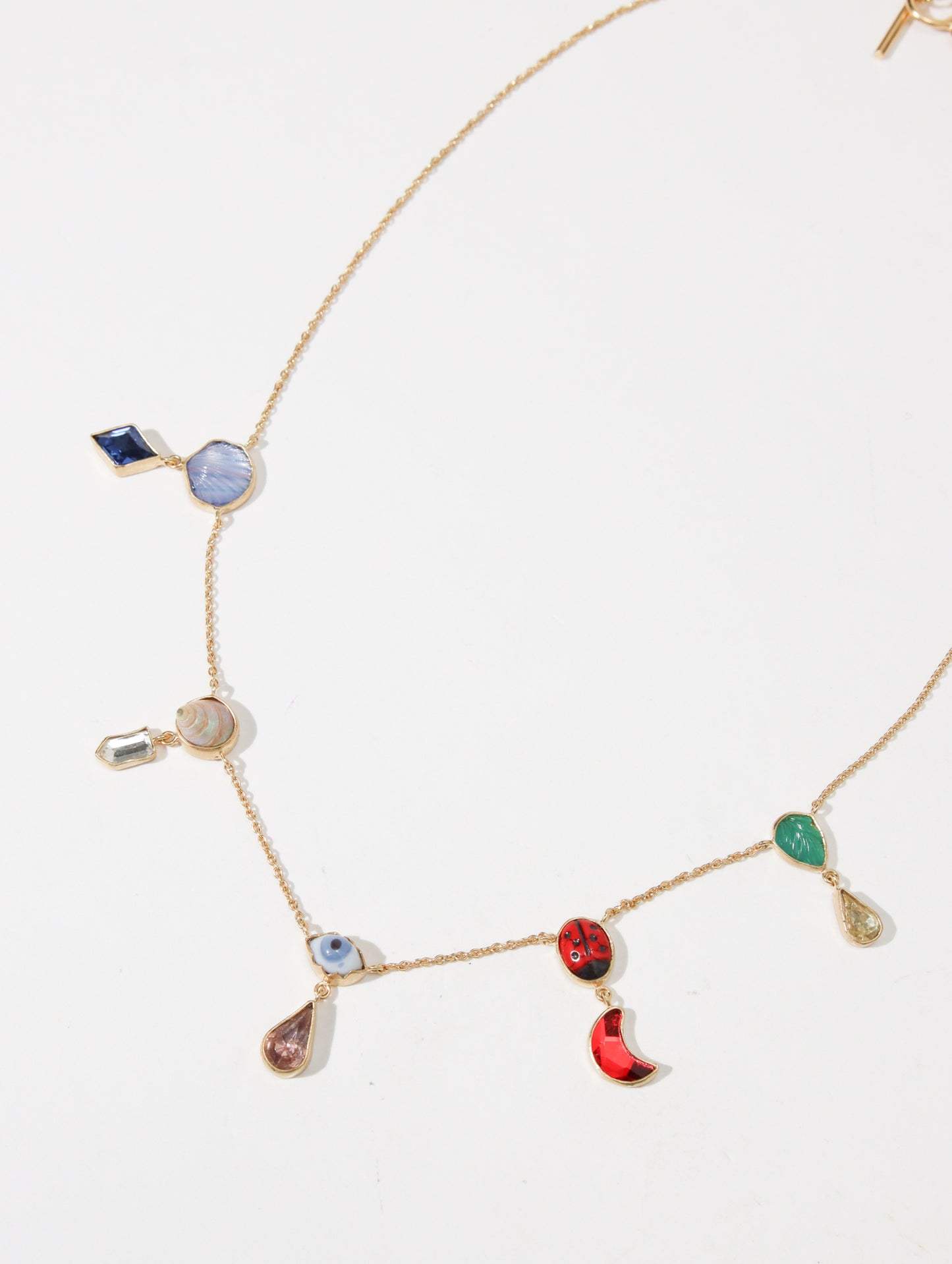 MINI CHARM DROP ネックレス