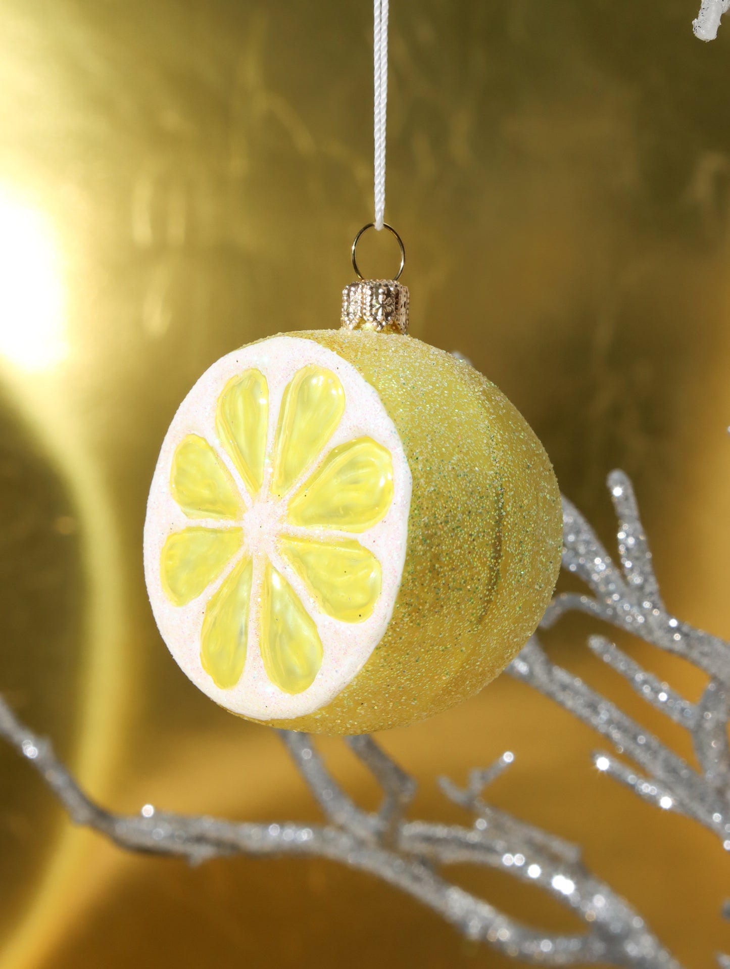 オーナメント LEMON IN HALF