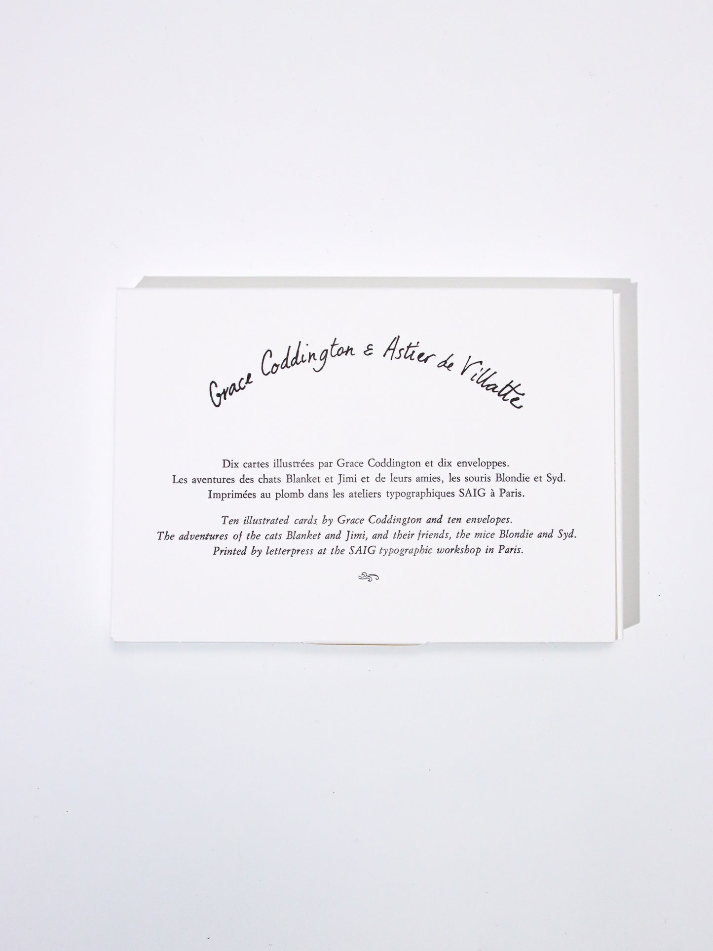 Grace Coddington カードセット10枚入り