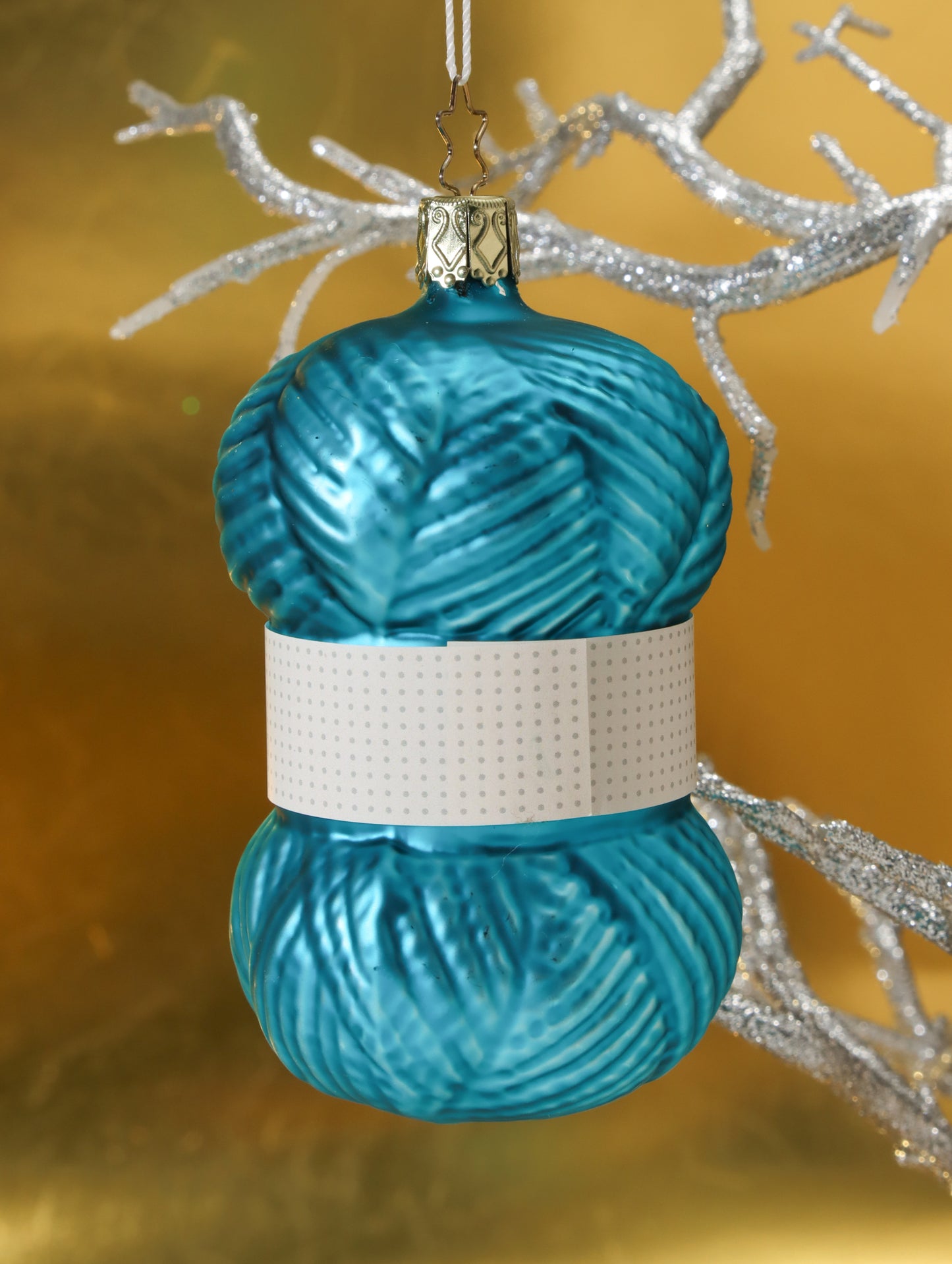 オーナメント Fine Wool Turquoise