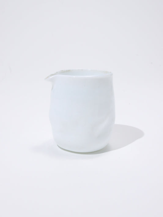 フラワーベース Sauciere Bosselee White