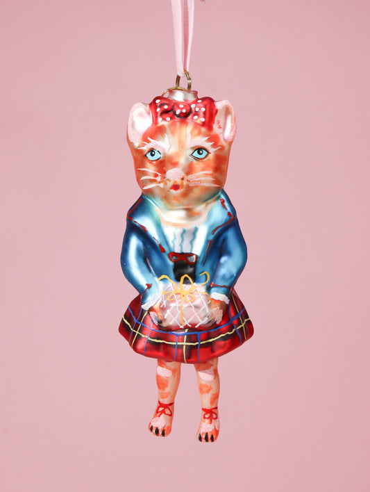 オーナメント Dressed Cat-Woman