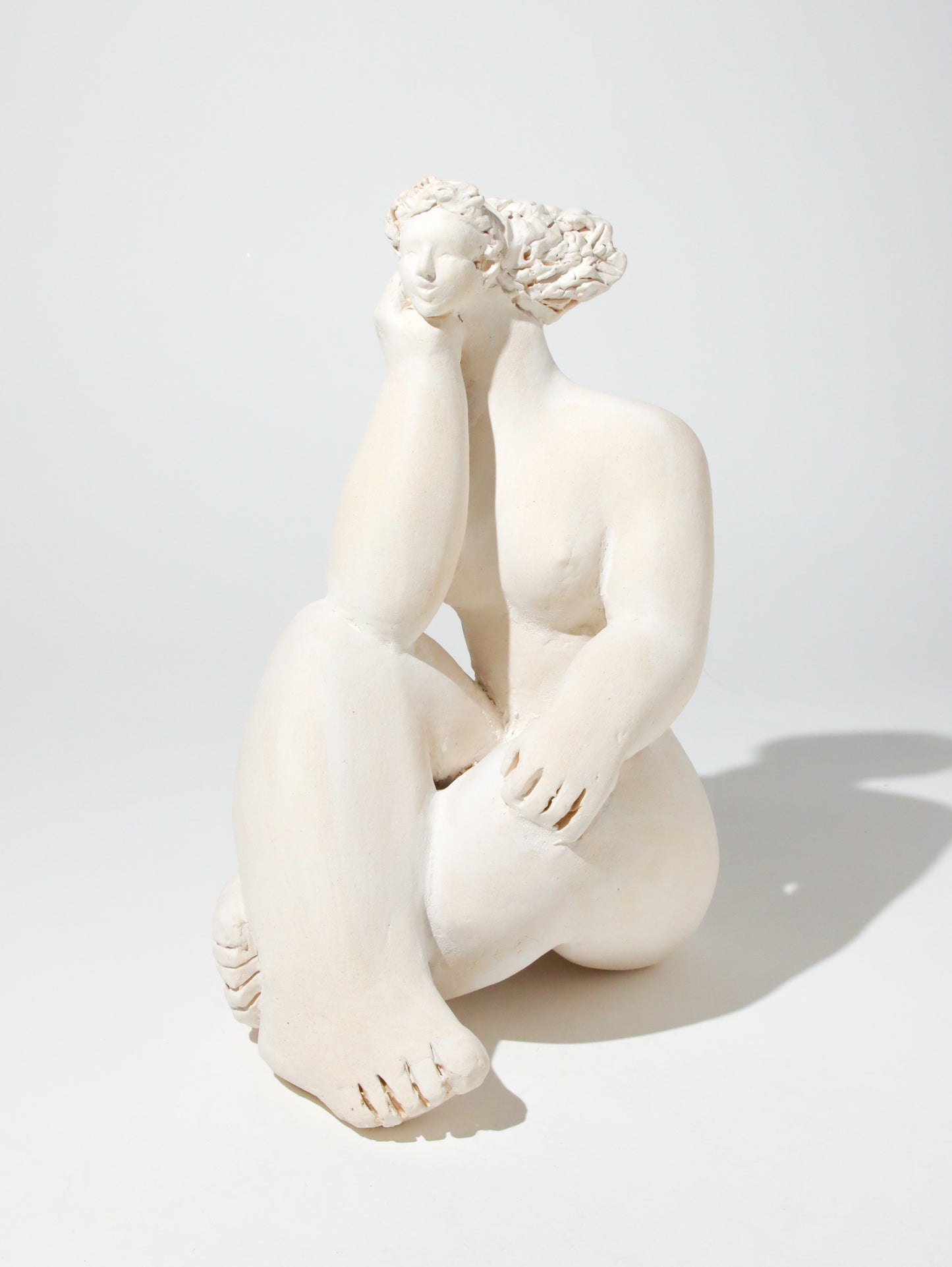 オブジェ Femme blanche pensive