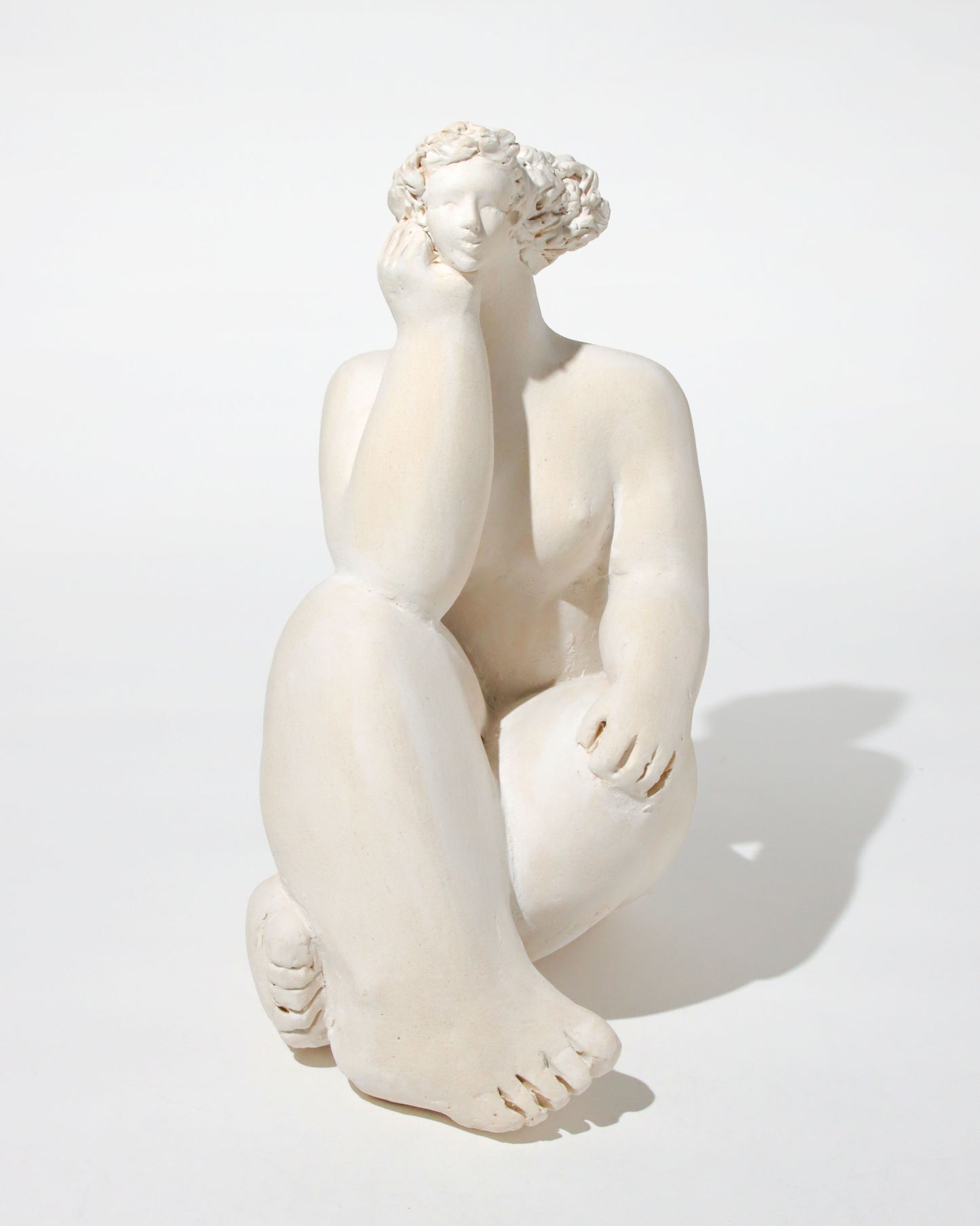 オブジェ Femme blanche pensive