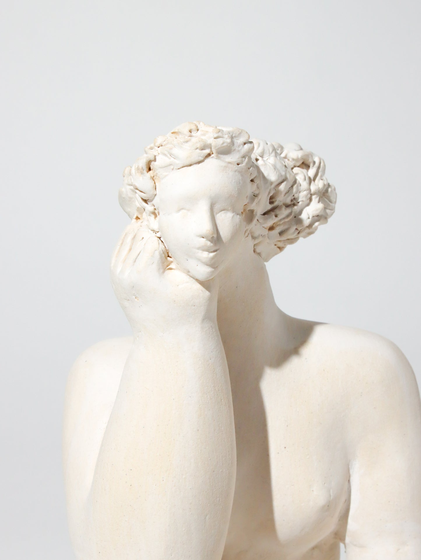 オブジェ Femme blanche pensive