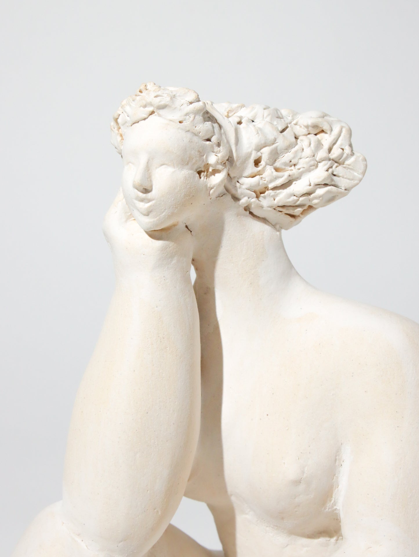 オブジェ Femme blanche pensive