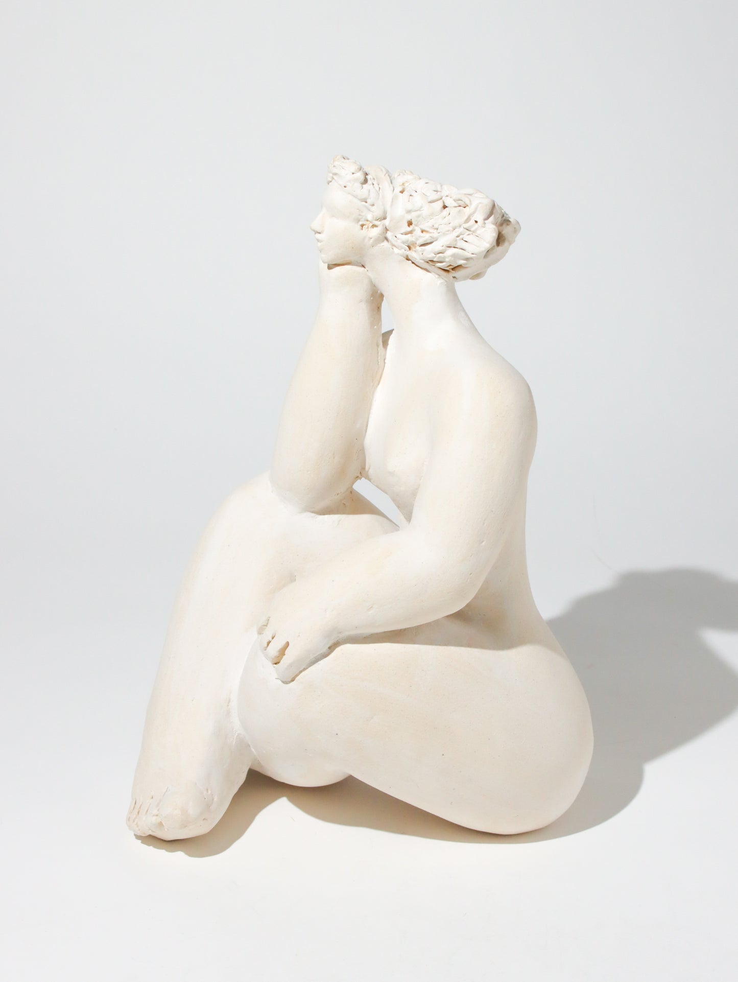 オブジェ Femme blanche pensive