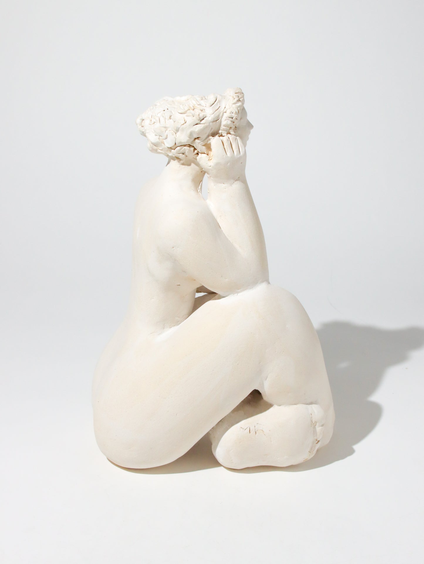 オブジェ Femme blanche pensive
