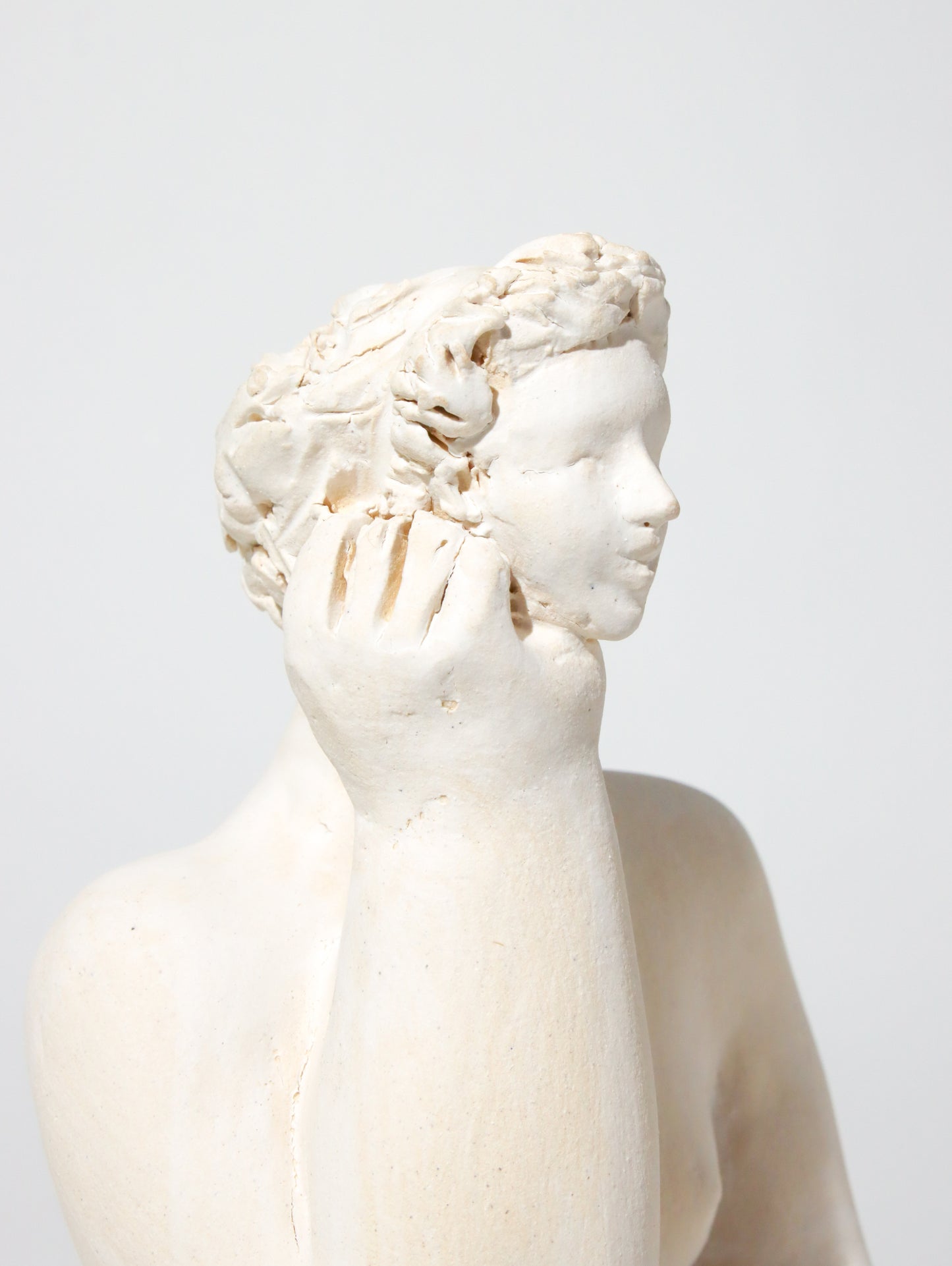 オブジェ Femme blanche pensive