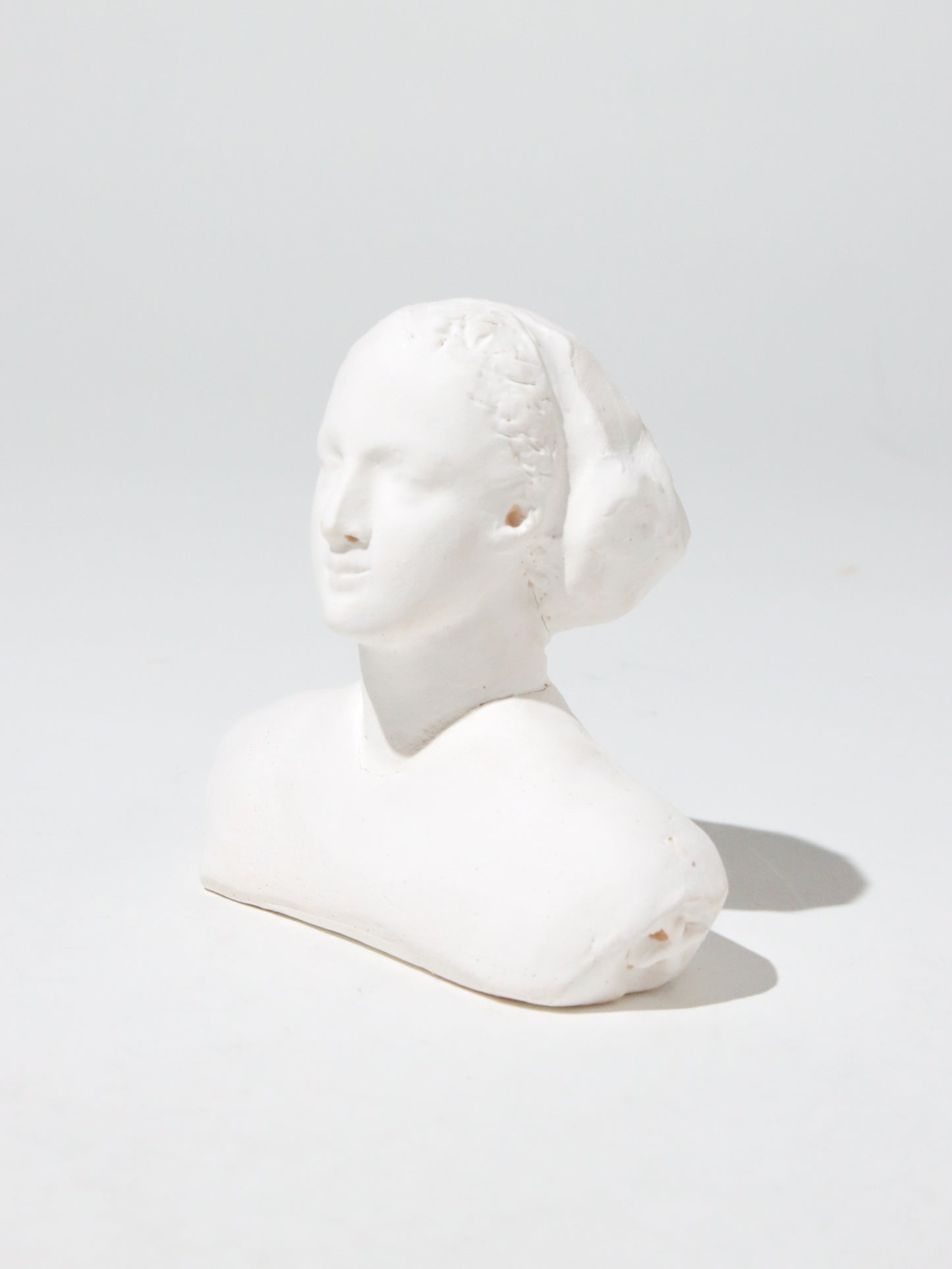 オブジェ Buste sans socle blanc 2
