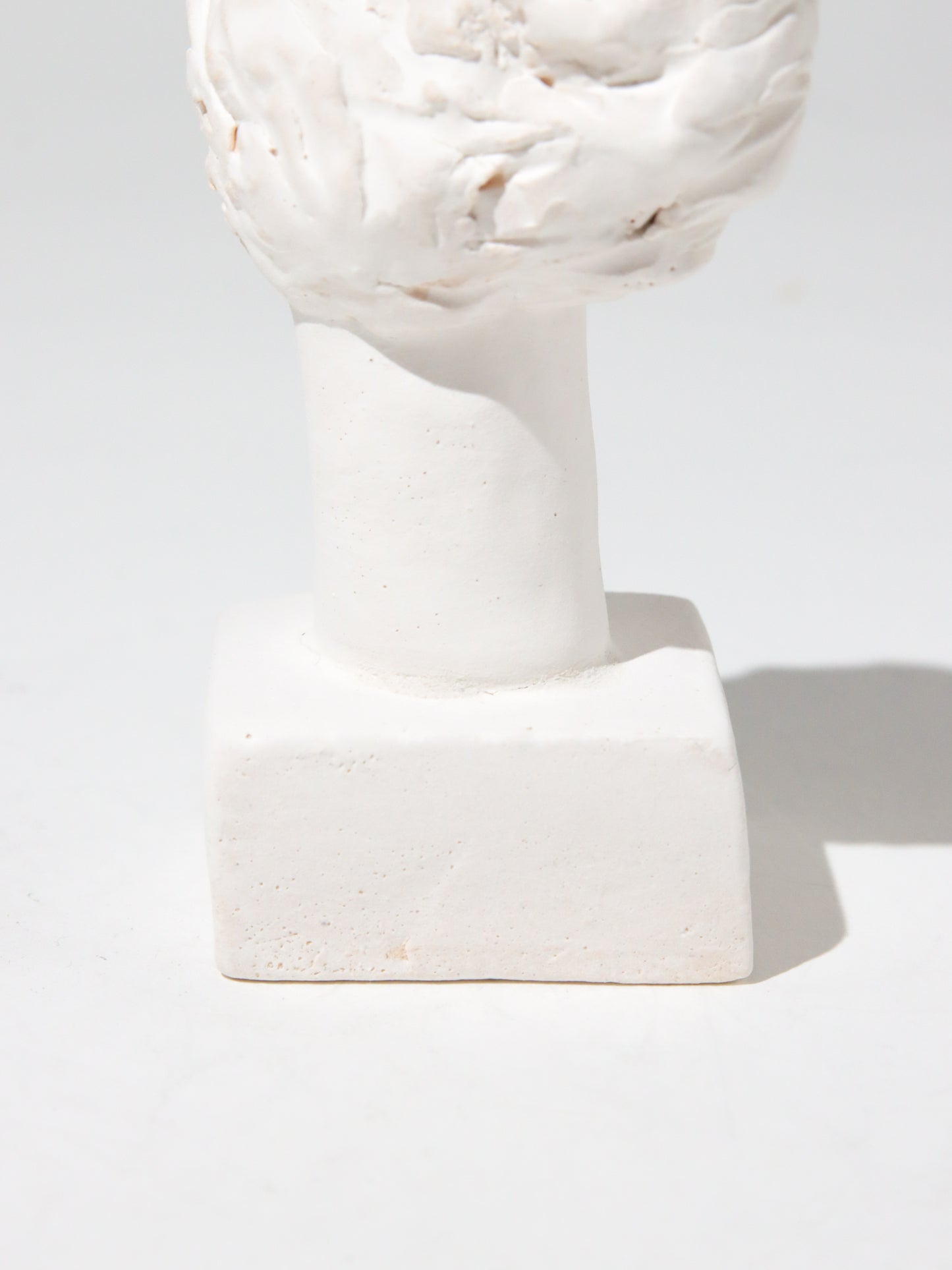 オブジェ Buste Socle Brun Blanc 7
