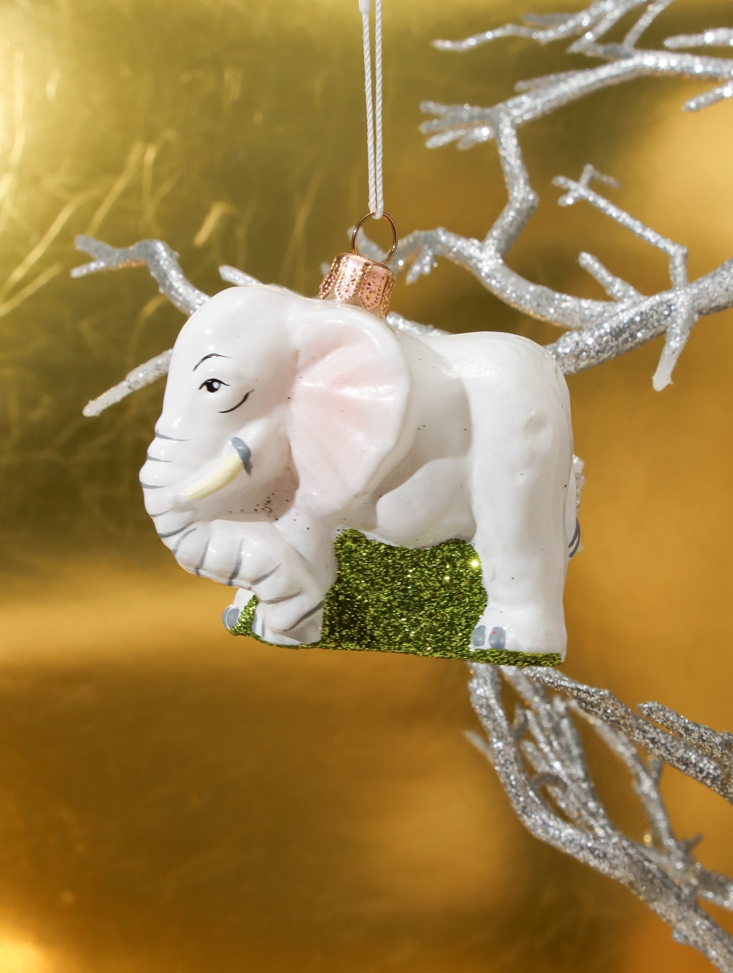 オーナメント ELEPHANT WHITE