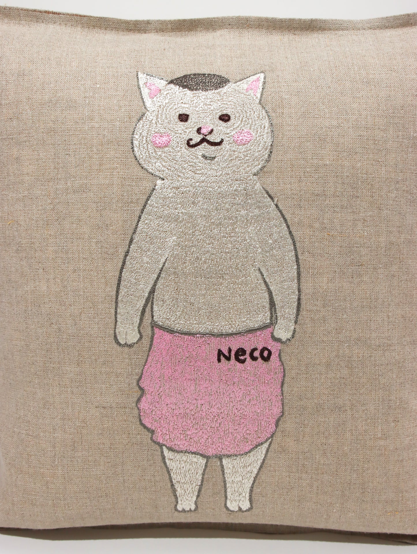 【Coral & Tusk x 猫村さん】クッションカバー 30x30