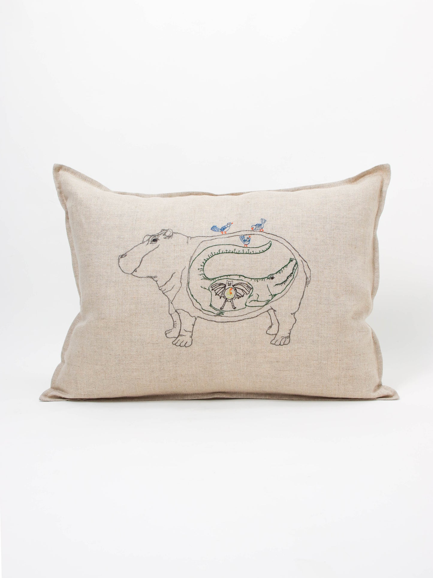 クッションカバー 30x40 Hungry Hippo