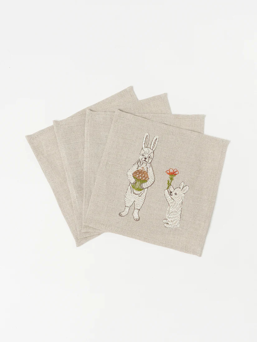 コースター 4枚セット Foragers