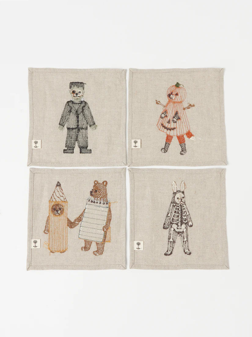 コースター4枚セット Halloween