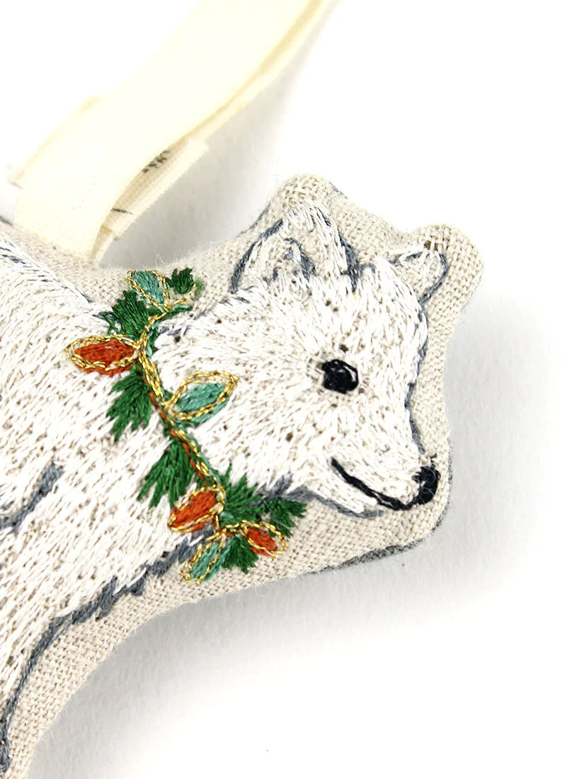 オーナメント Christmas Fox