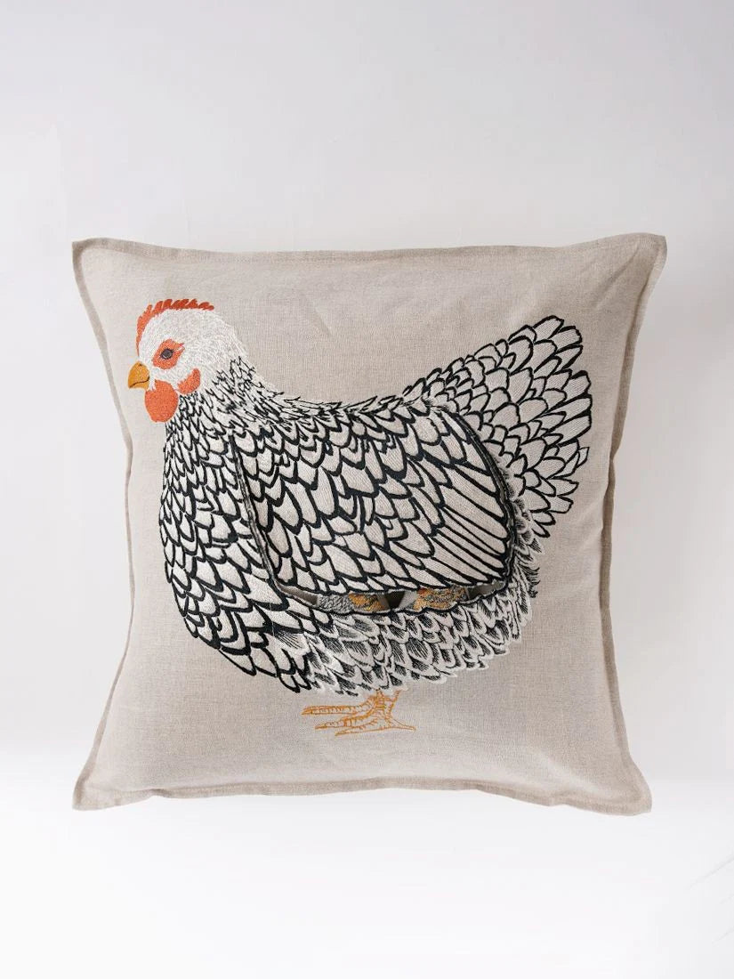 ポケットクッションカバー 40x40 Mother Hen