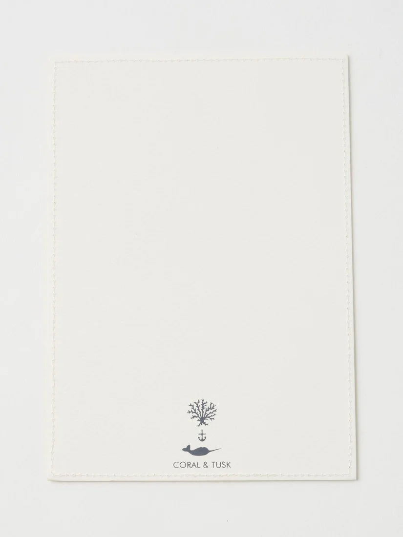 刺繍カード Peek a Tree