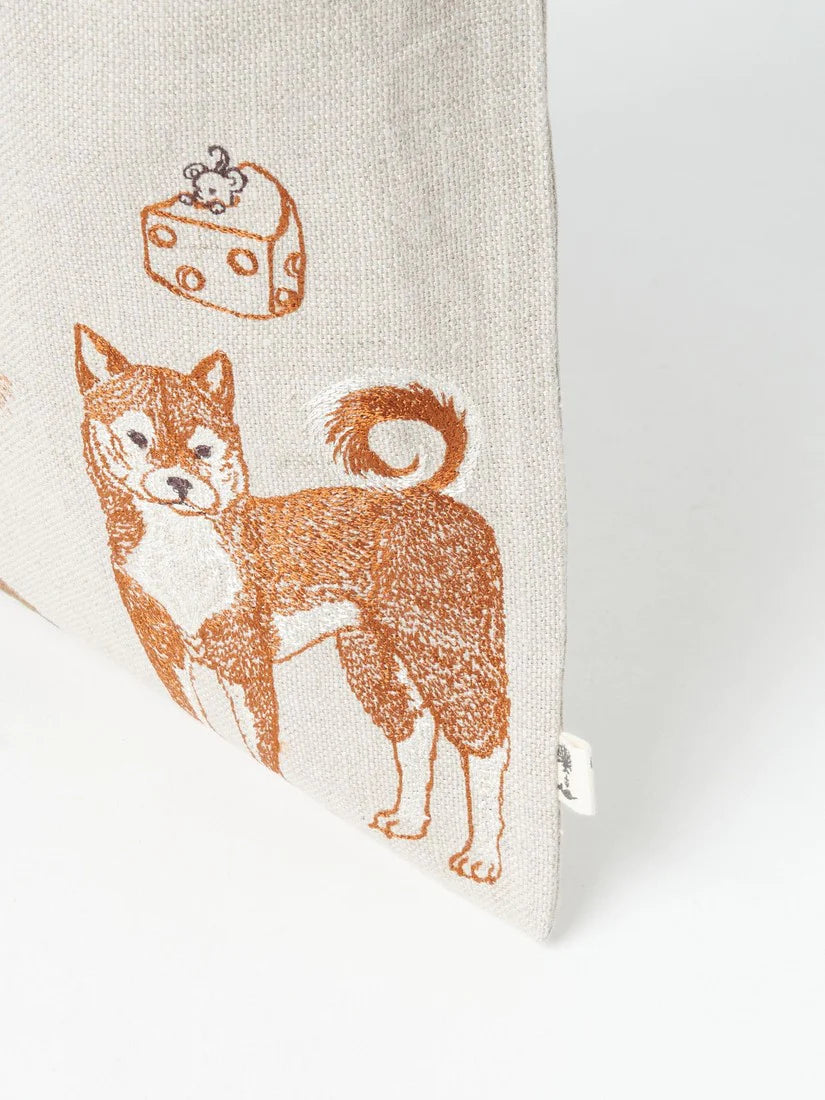 ミディアムトートバッグ Dogs and Toys