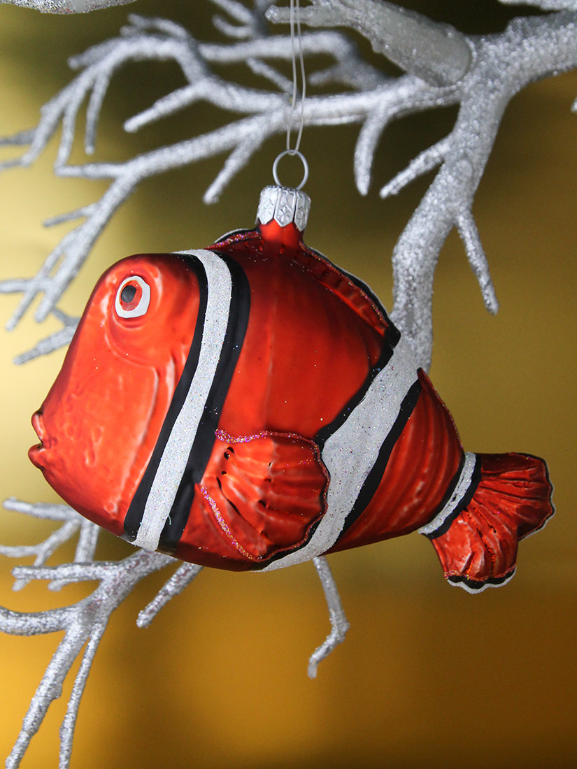 オーナメント NEMO ORANGE AND WHITE