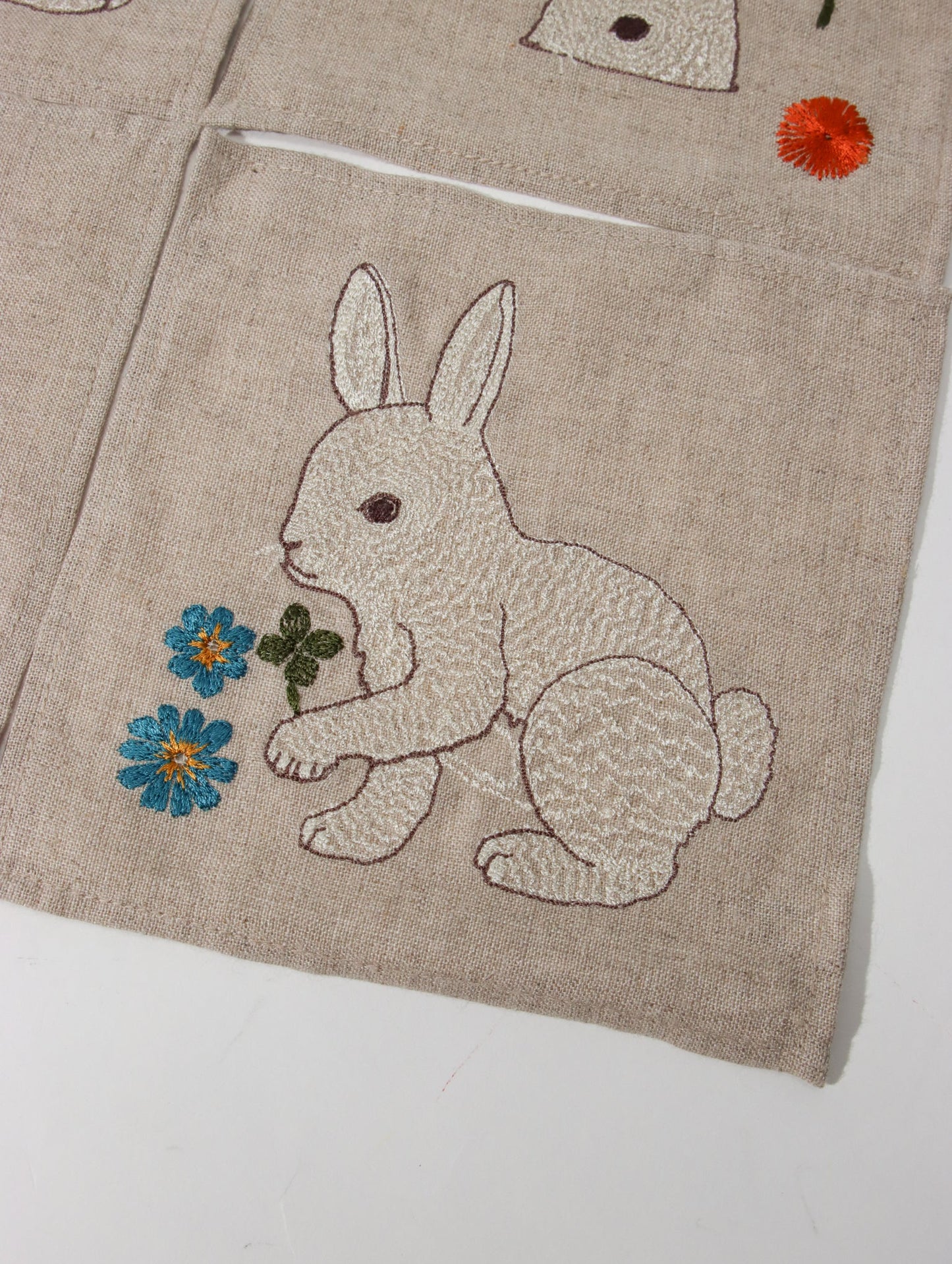 コースター9枚セット Bunnies and Blooms