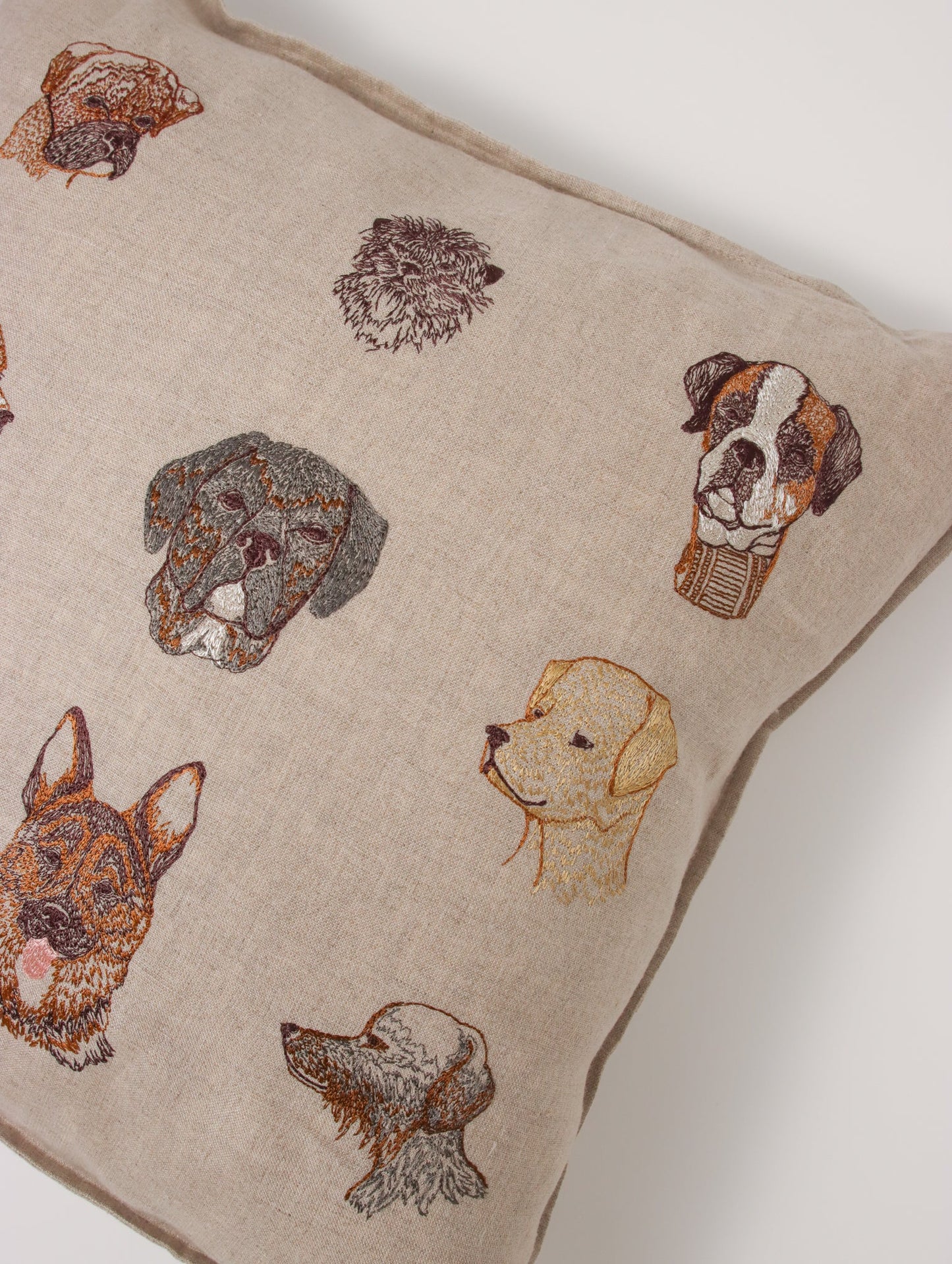 クッションカバー 40x40 Dogs