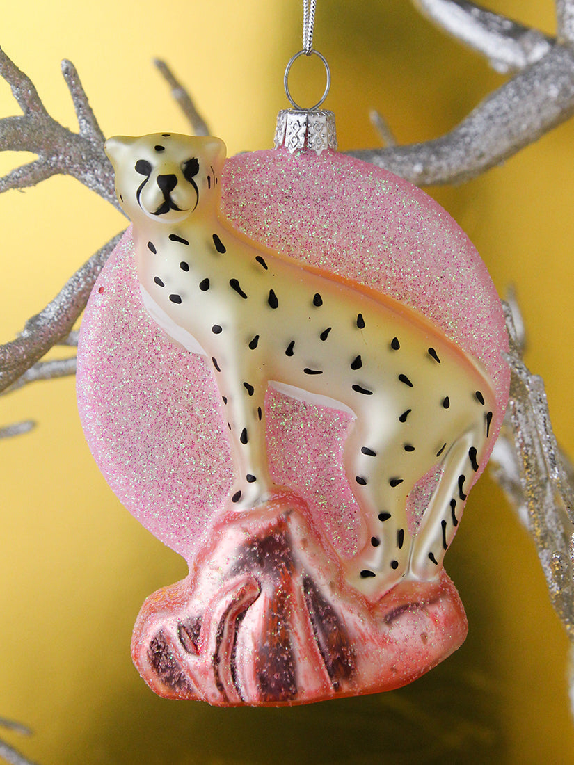 オーナメント SUNSET CHEETAH