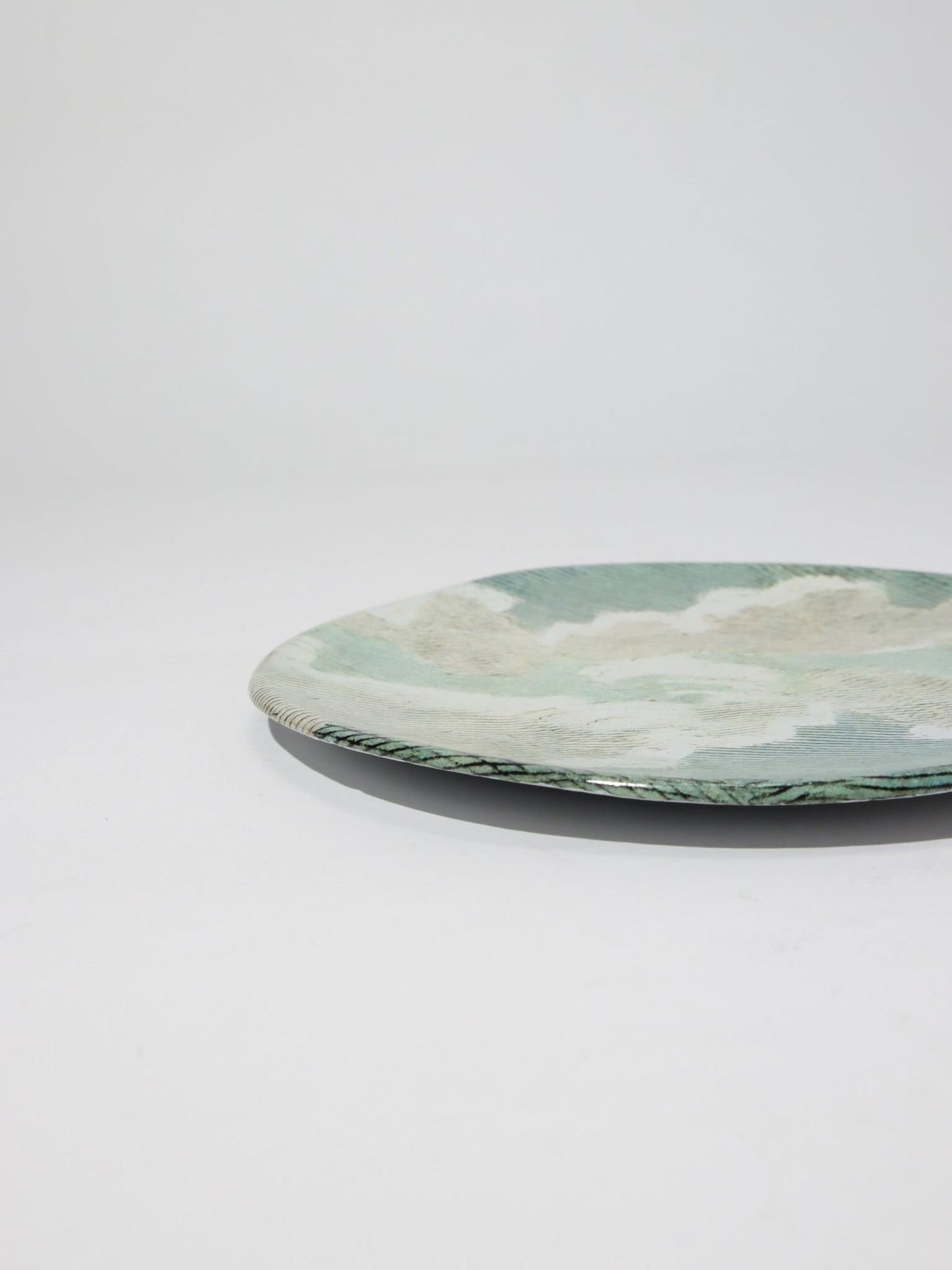 John Derian Bison Clouds プレート 16.5cm