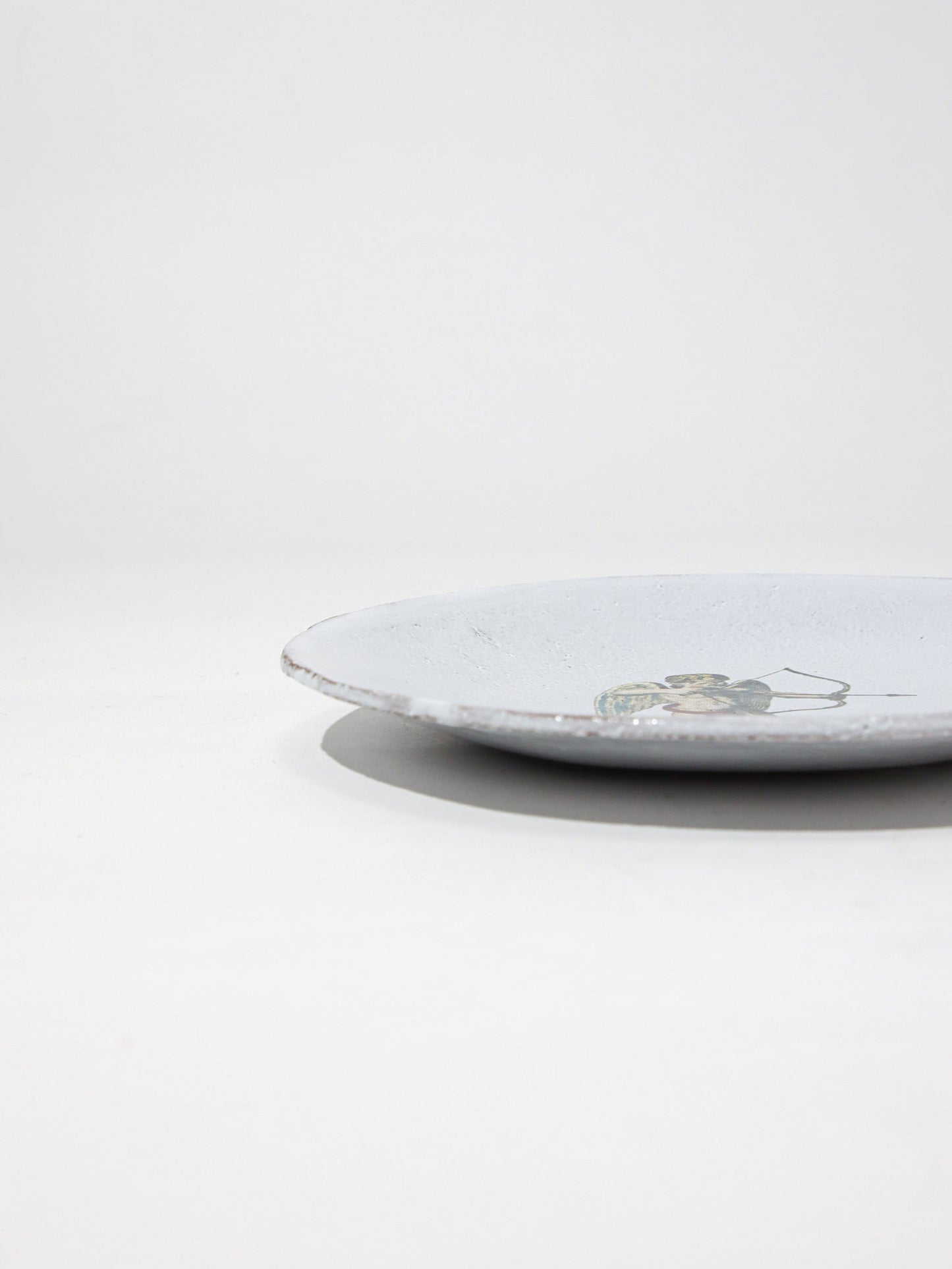 John Derian キューピッドのソーサー 13.7cm