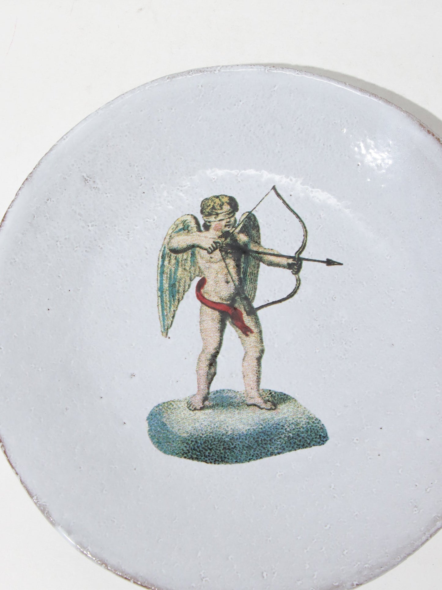 John Derian キューピッドのソーサー 13.7cm