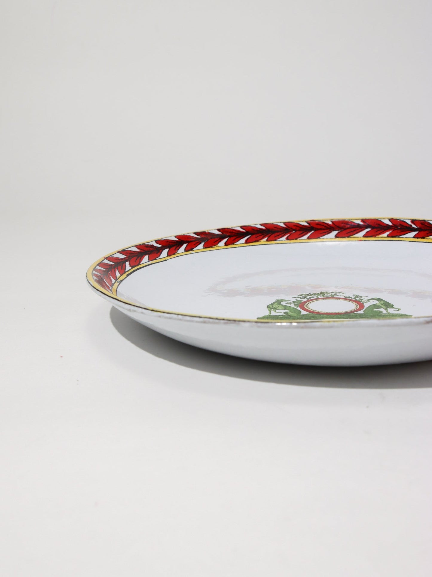 John Red Leaf Deep プレート 19cm