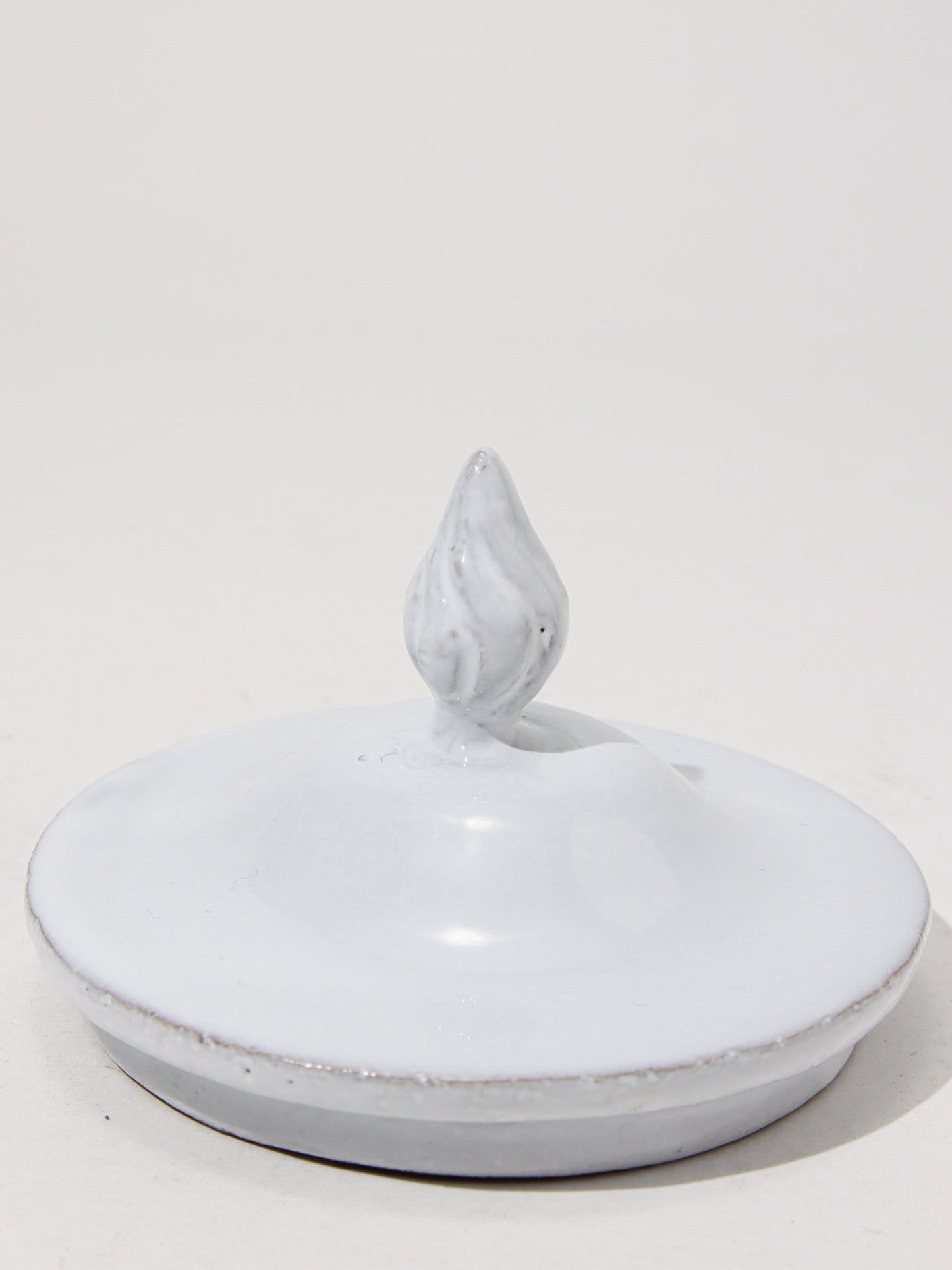 Flame shaped handle キャンドルリッド グラスキャンドル用