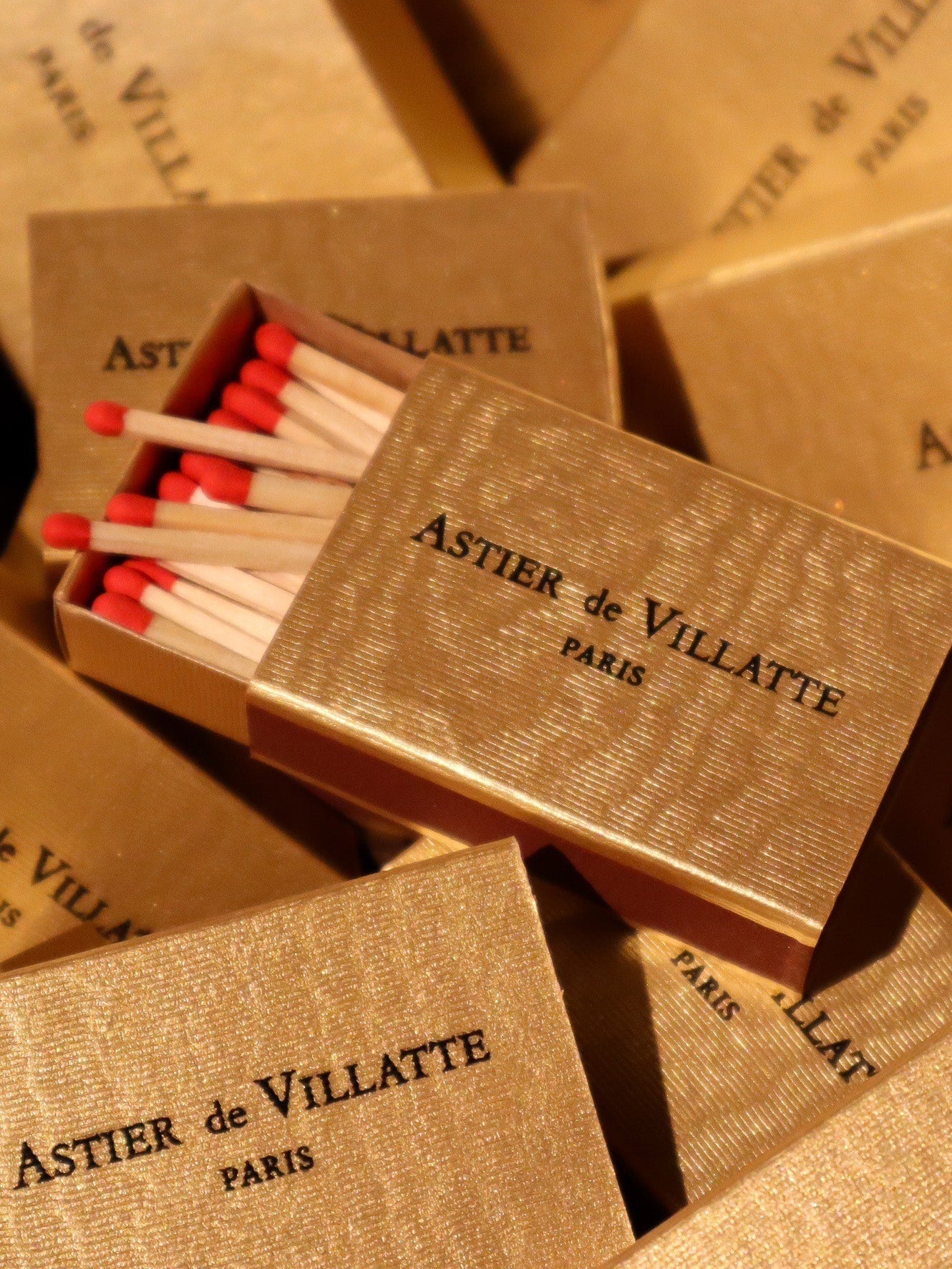 Astier de Villatteのマッチ箱