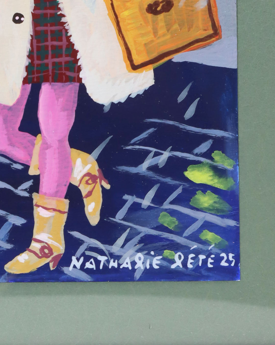 アート「petite pluie à Paris」