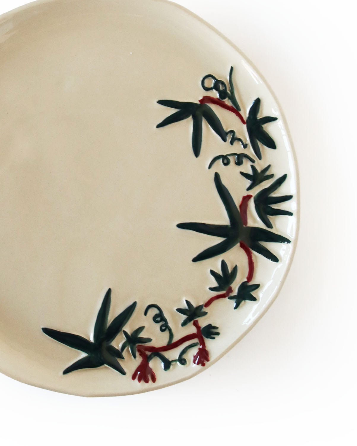 菜園のデザートプレート