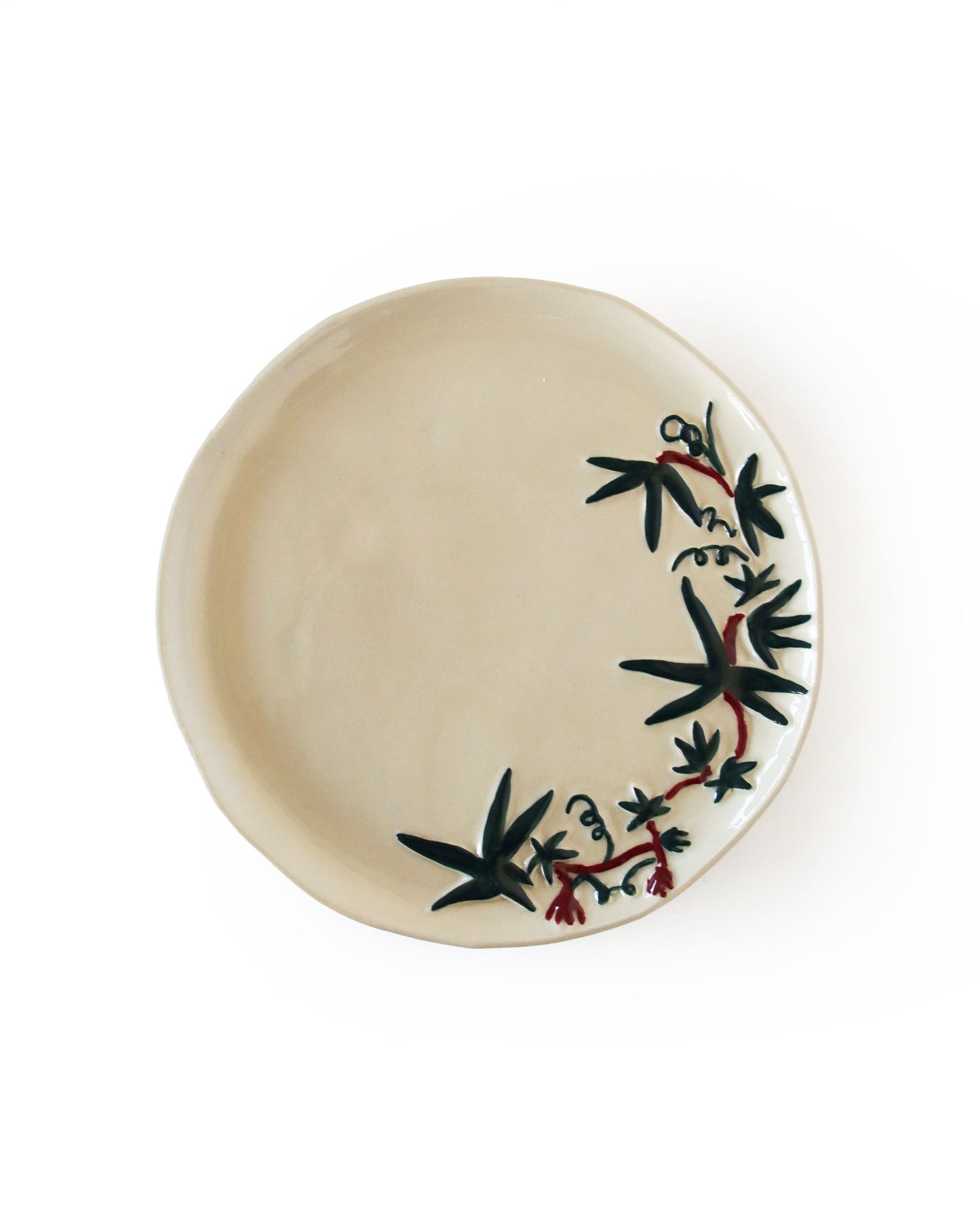 菜園のデザートプレート