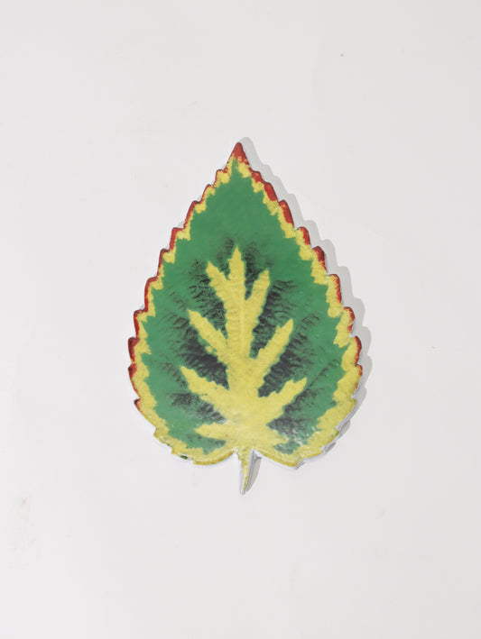 John Derian Leaf プラッター 16cm