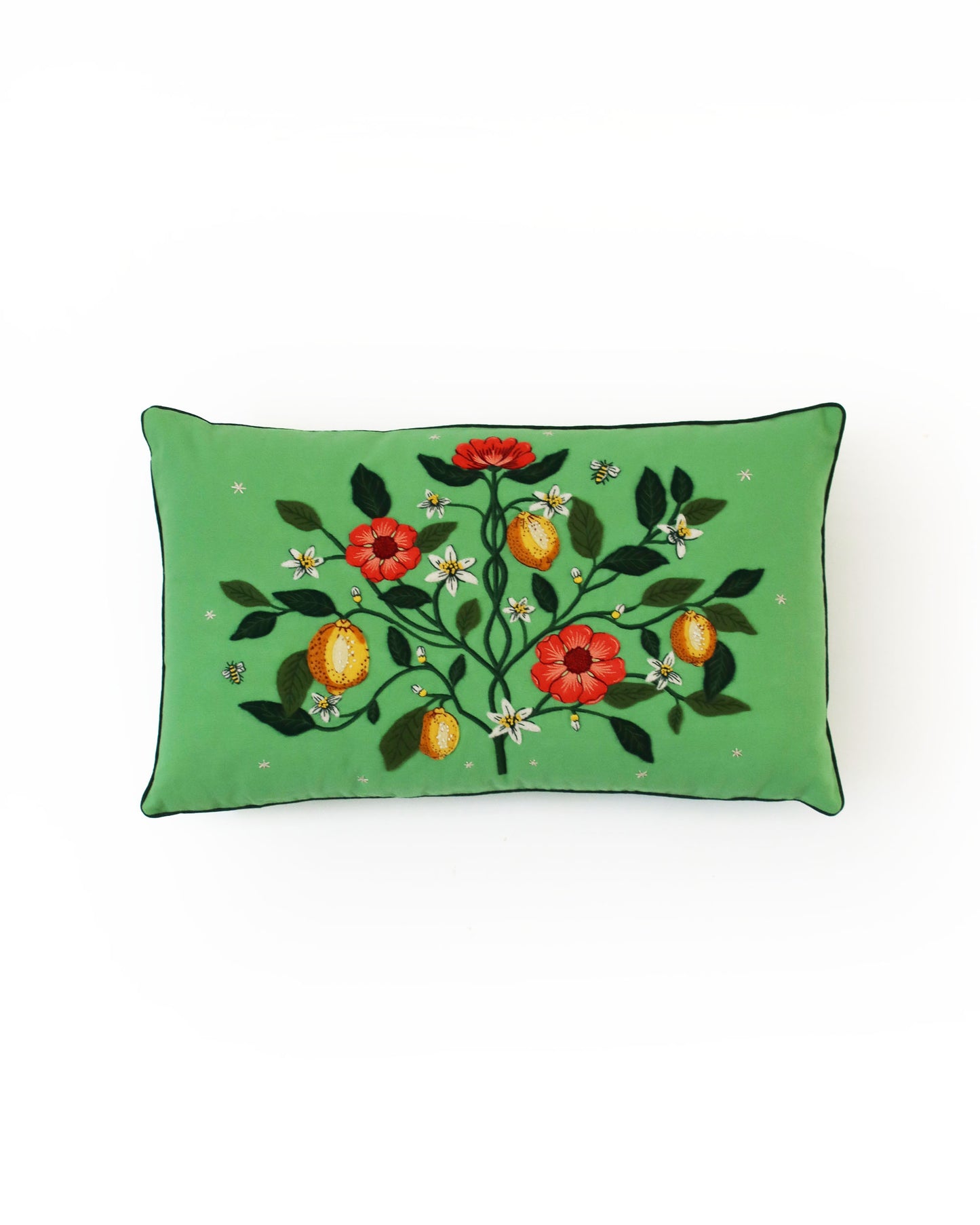 <Olympia Le-Tan> クッション 47×28 Botanical Chic