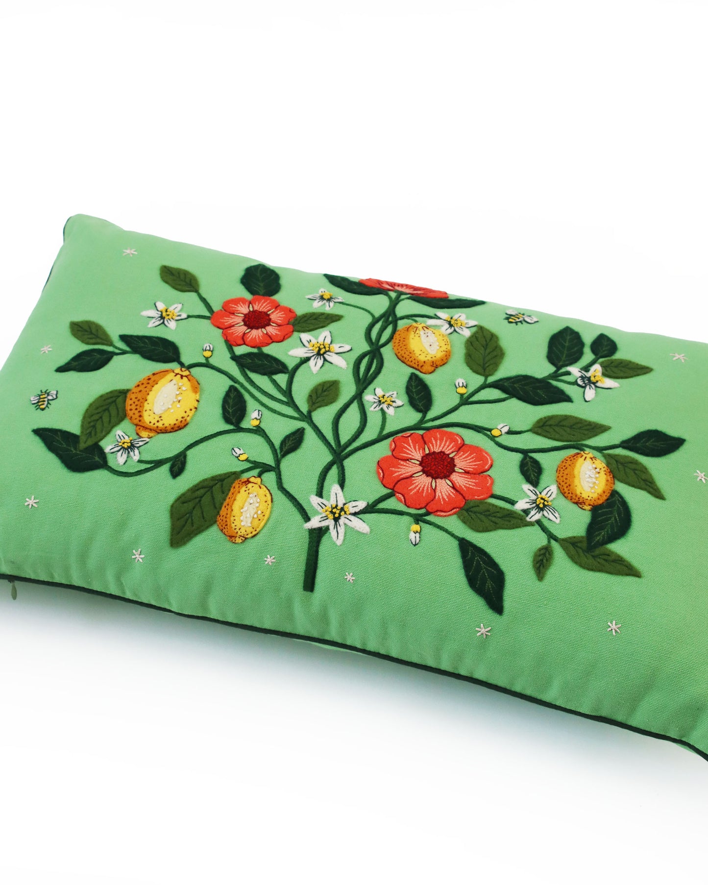 <Olympia Le-Tan> クッション 47×28 Botanical Chic