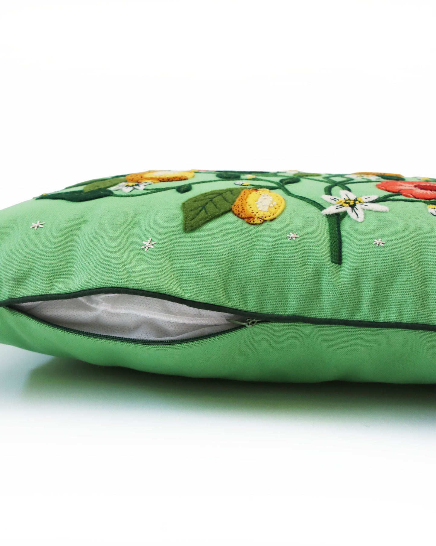 <Olympia Le-Tan> クッション 47×28 Botanical Chic