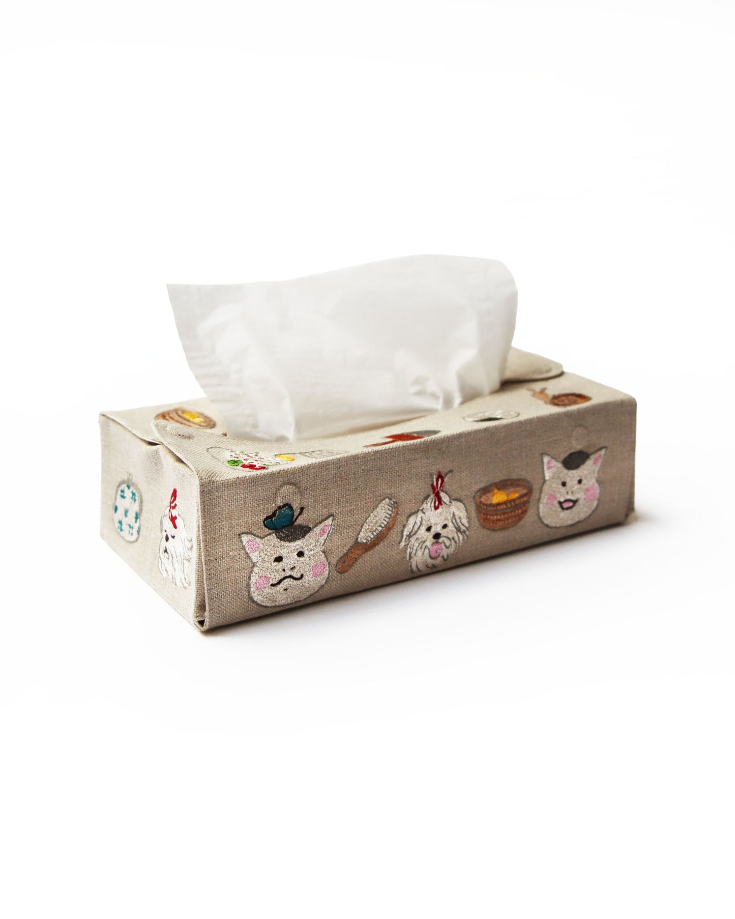 【Coral & Tusk x 猫村さん】ティッシュボックスカバー