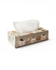 【Coral & Tusk x 猫村さん】ティッシュボックスカバー