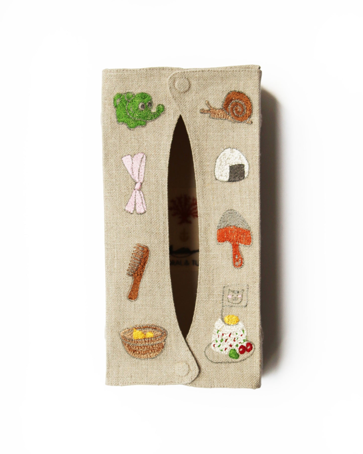 【Coral & Tusk x 猫村さん】ティッシュボックスカバー