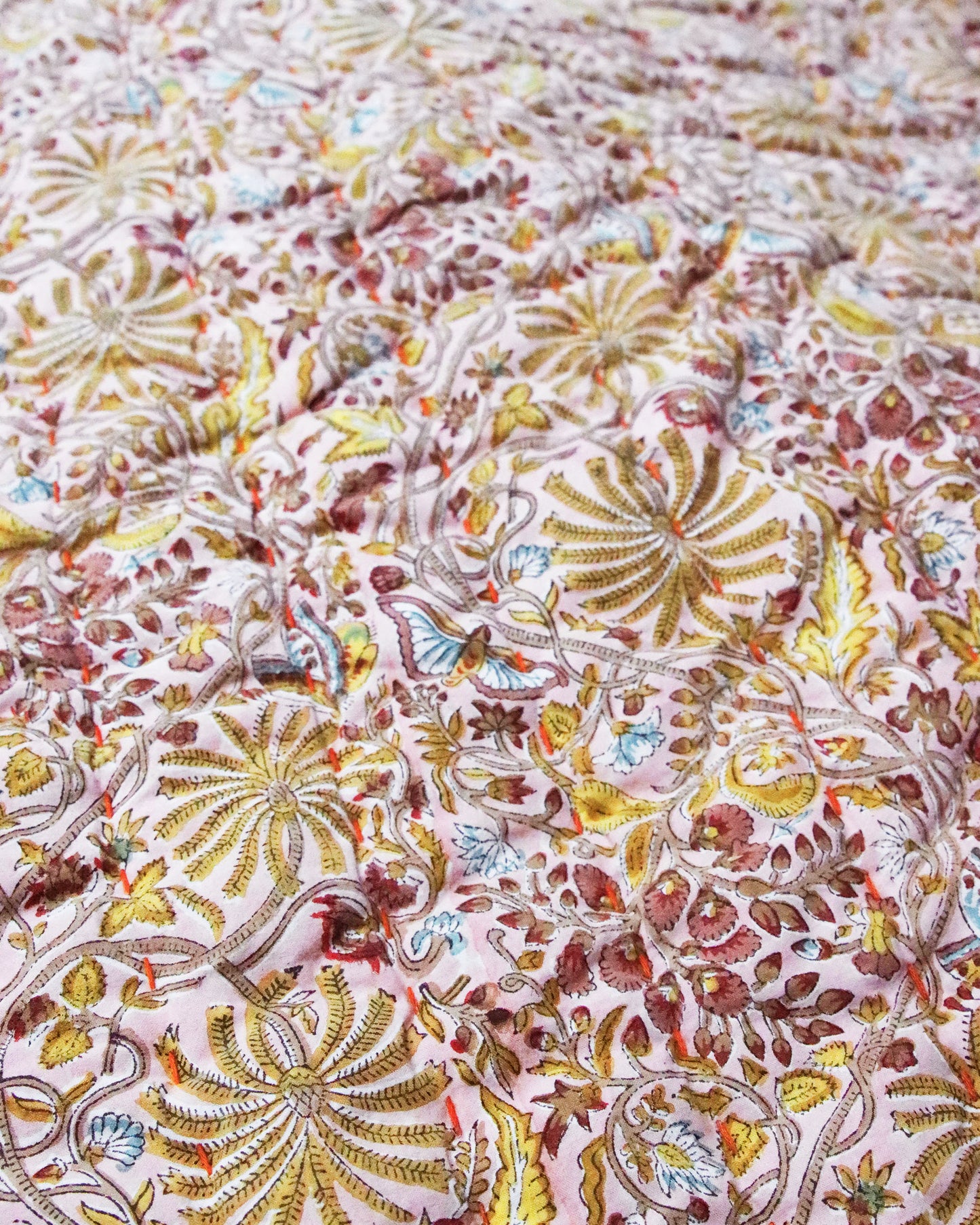 コットン/ベルベットマルチカバー 110×220 PAPILIO