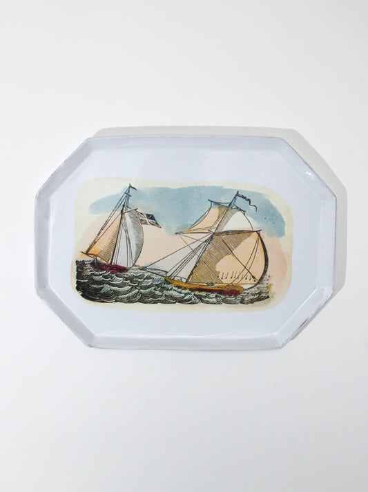 Sailboats プラッター